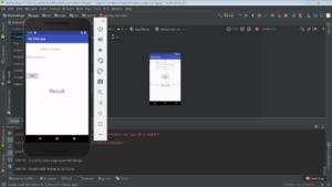 screenshot of my desktop Android Studio on Win7